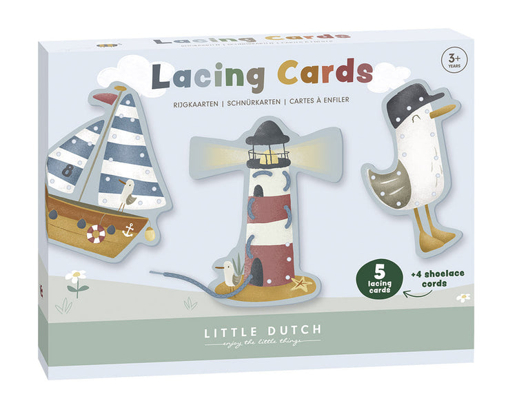 Little Dutch. Lacing Cards Sailors Bay