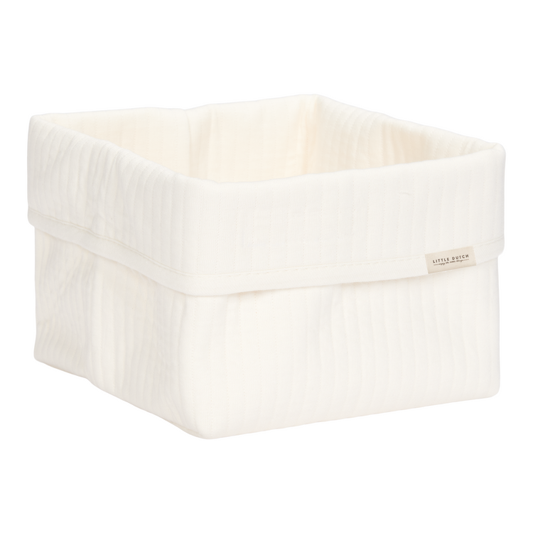 LITTLE DUTCH. Storage basket small Pure Soft White