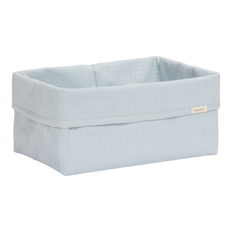 LITTLE DUTCH. Storage basket large Pure Soft Blue