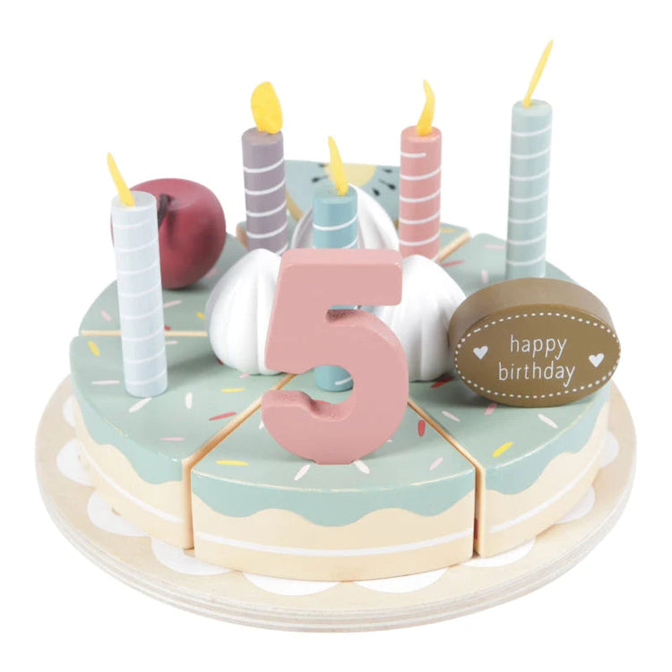 LITTLE DUTCH. Birthday cake - 26-pcs