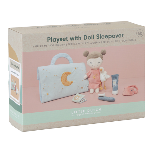 LITTLE DUTCH. Sleepover doll / set