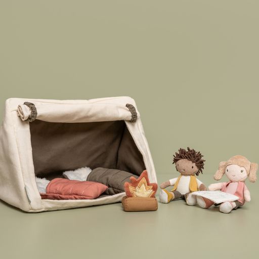 LITTLE DUTCH. Jake and Anna doll camping playset