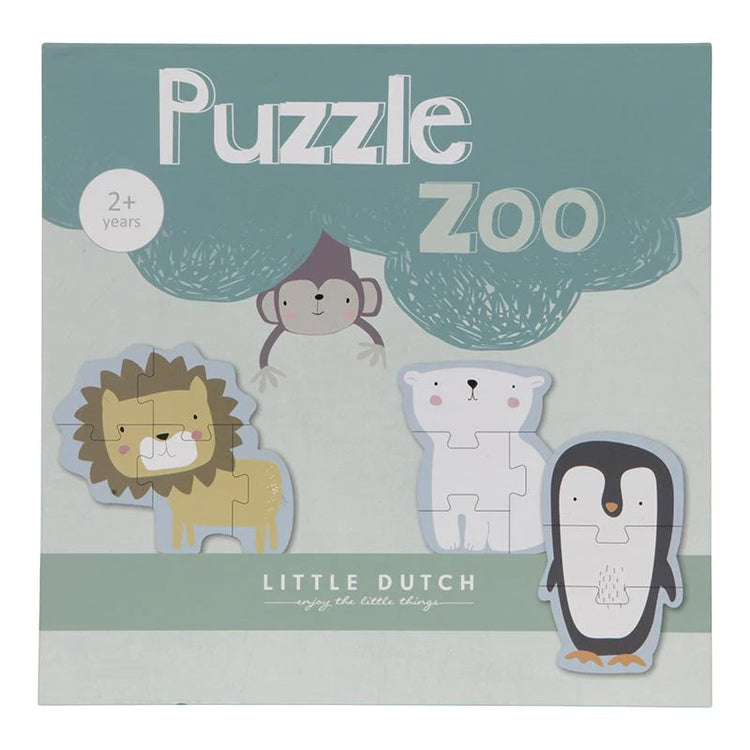 LITTLE DUTCH. Puzzle 6 in 1 Zoo
