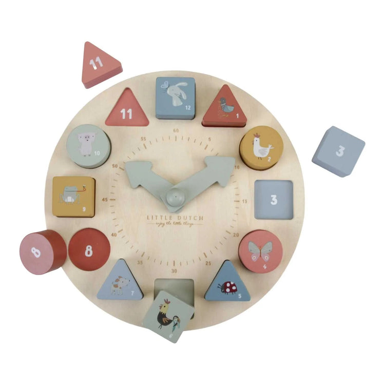 LITTLE DUTCH. Puzzle clock FSC