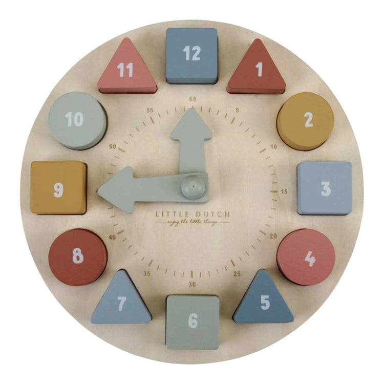 LITTLE DUTCH. Puzzle clock FSC