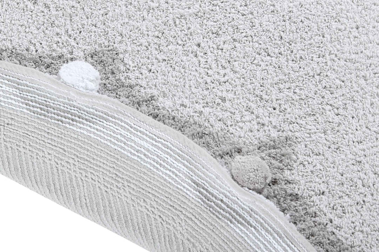 Lorena Canals. Washable Rug Bubbly Light Grey 120