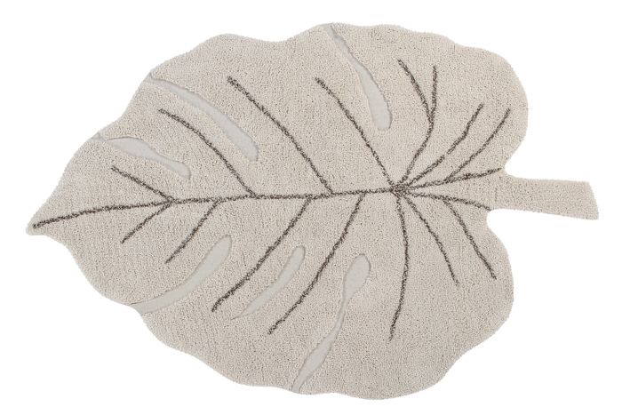 Lorena Canals. Washable Rug Monstera Natural. 120X180