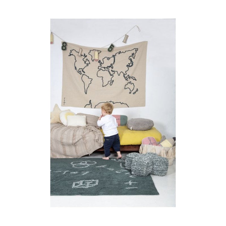 Lorena Canals. Wall Hanging Canvas Map