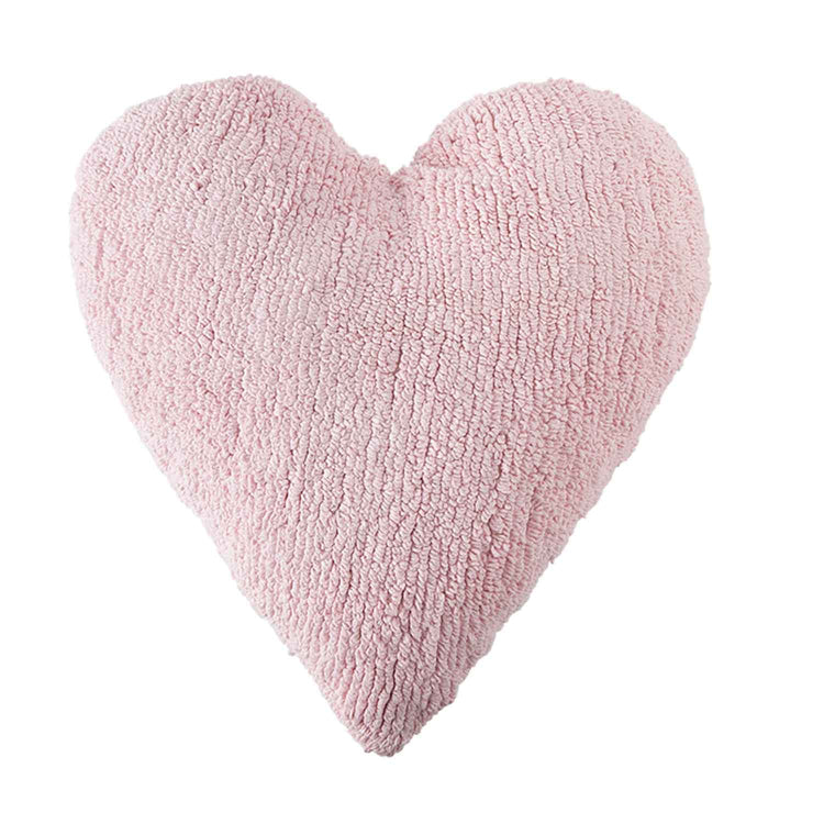 Lorena Canals. Cushion Heart Light Pink