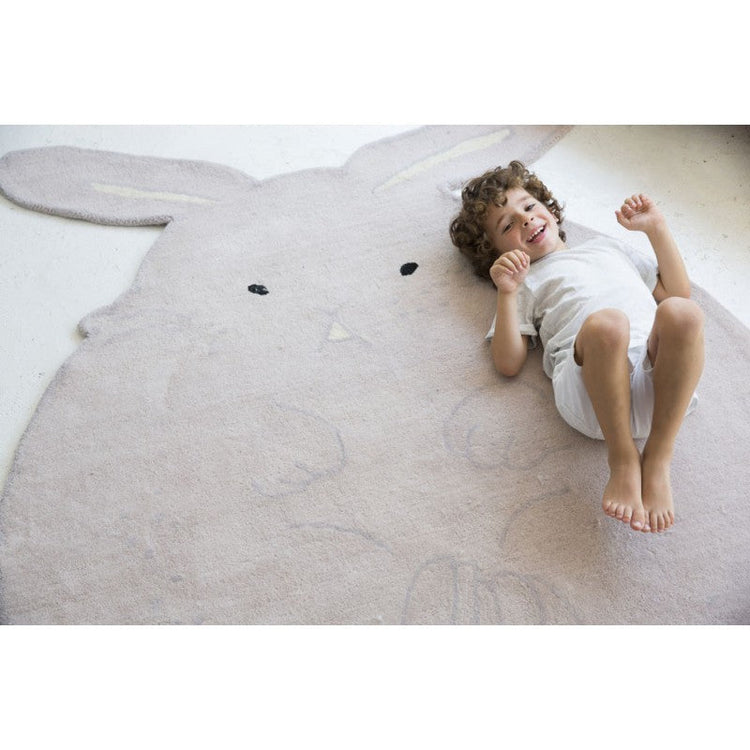 Lorena Canals. Woolen rug Chubby the Bunny
