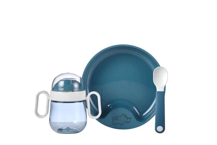MEPAL. Baby dinnerware set - 3-pieces (blue)