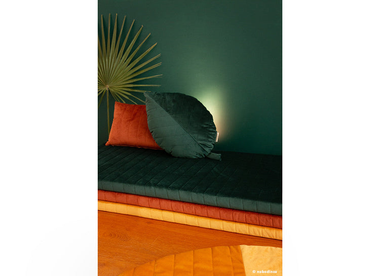 VELVET. Zanzibar play mattress Jungle Green