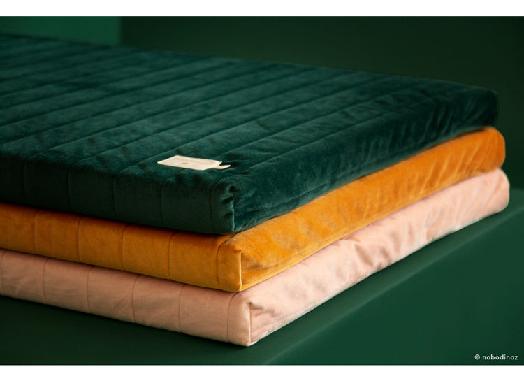 VELVET. Zanzibar play mattress Jungle Green