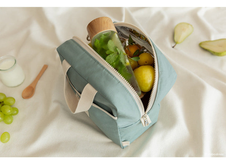 SUNSHINE. Insulated lunch bag. Eden Green