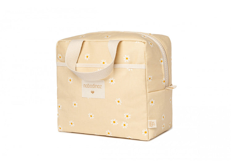 SUNSHINE. Insulated Lunch Bag Daisies