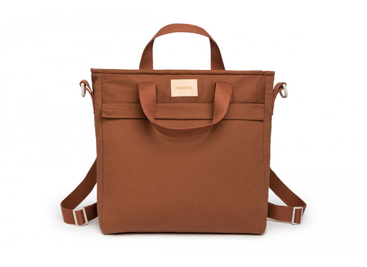 BABY ON THE GO. Waterproof changing backpack Clay Brown