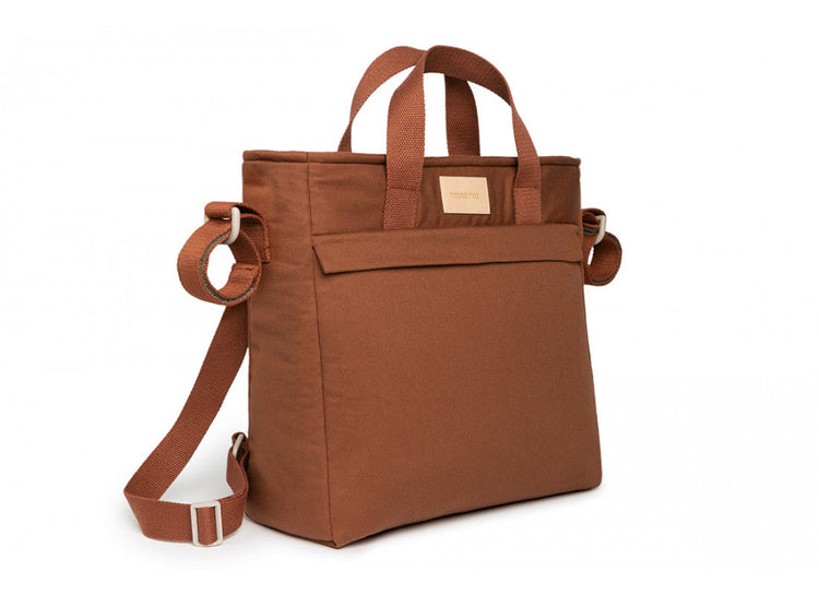 BABY ON THE GO. Waterproof changing backpack Clay Brown