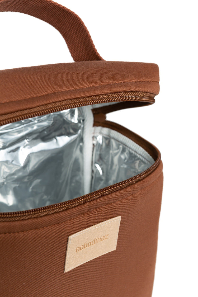 BABY ON THE GO. Insulated lunch bag Clay Brown