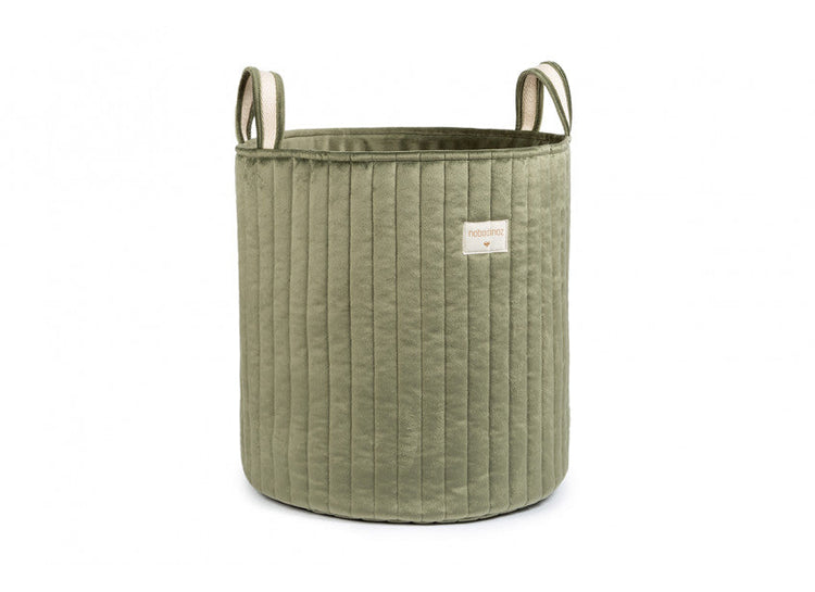 VELVET. Savanna toy bag • velvet olive green