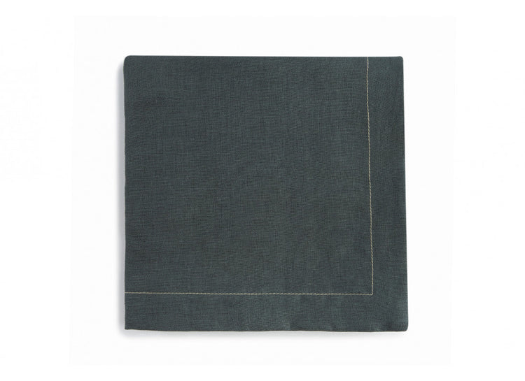 LIN. Thin blanket • Green Blue