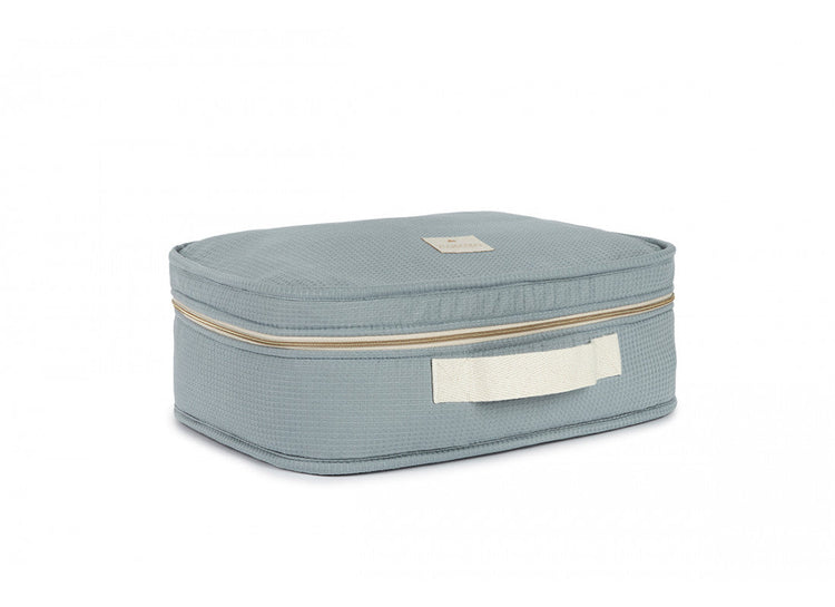 NEW ELEMENTS. Victoria Baby Suitcase Stone blue