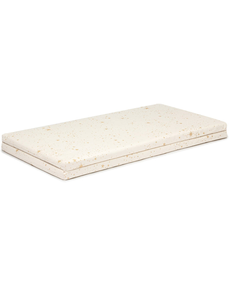 ST GERMAIN. Bebop foldable mattress. Bebop Gold Stella/ Natural
