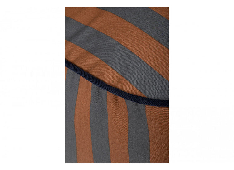 MAJESTIC. Beanbag - Blue Brown Stripes