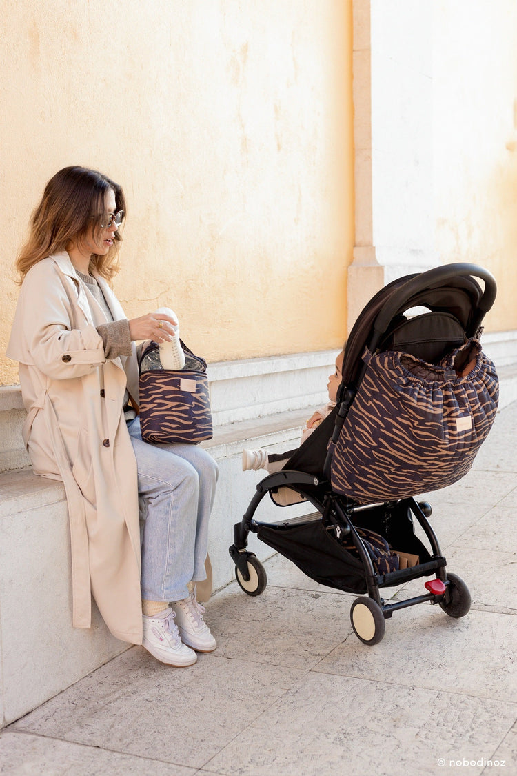 HYDE PARK. Insulated baby bottle and lunch bag Blue Waves