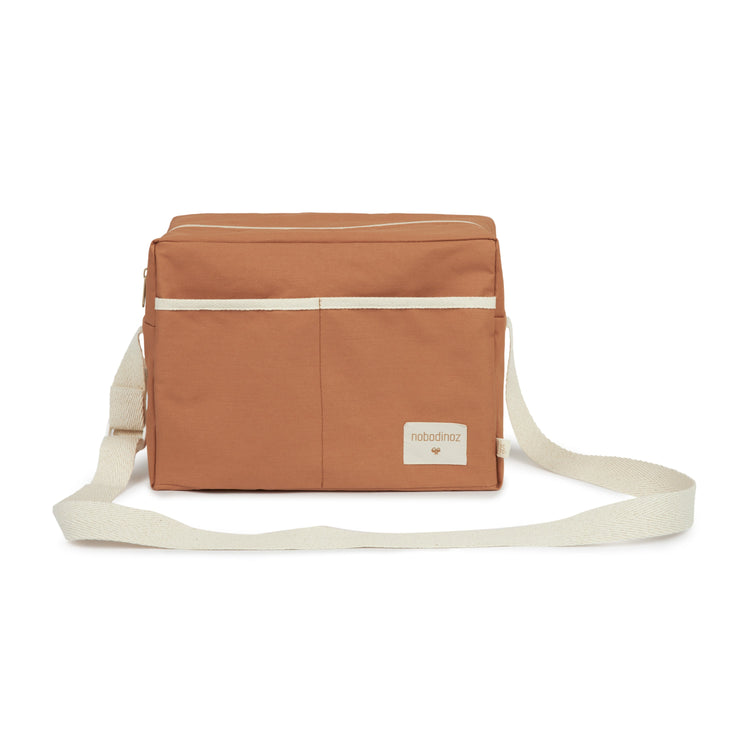 SUNSHINE. XL Rectangular cooler bag Cinnamon