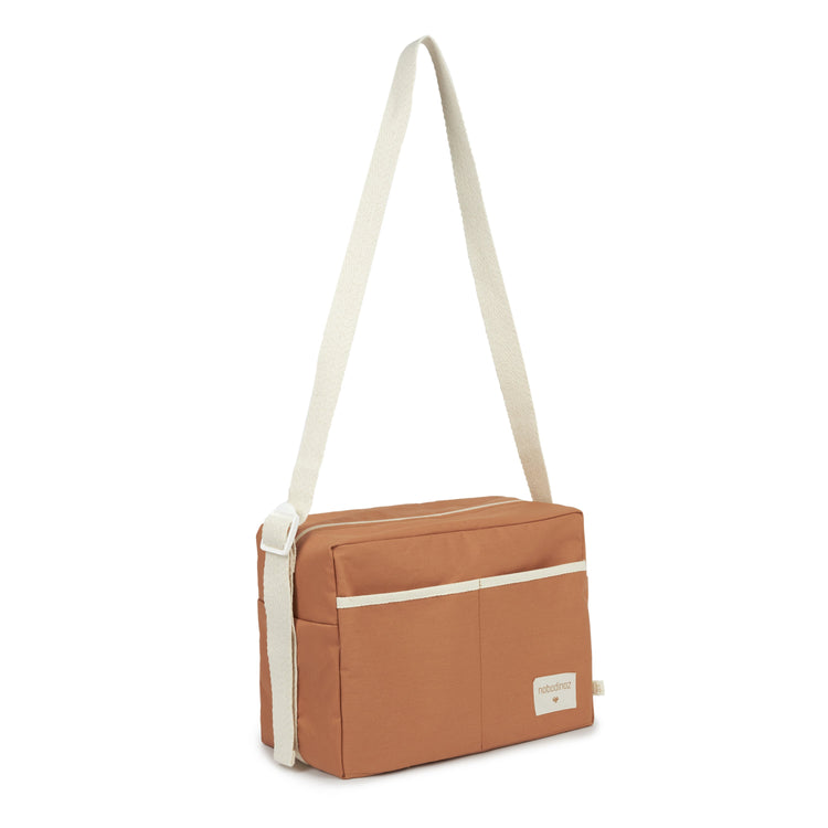 SUNSHINE. XL Rectangular cooler bag Cinnamon