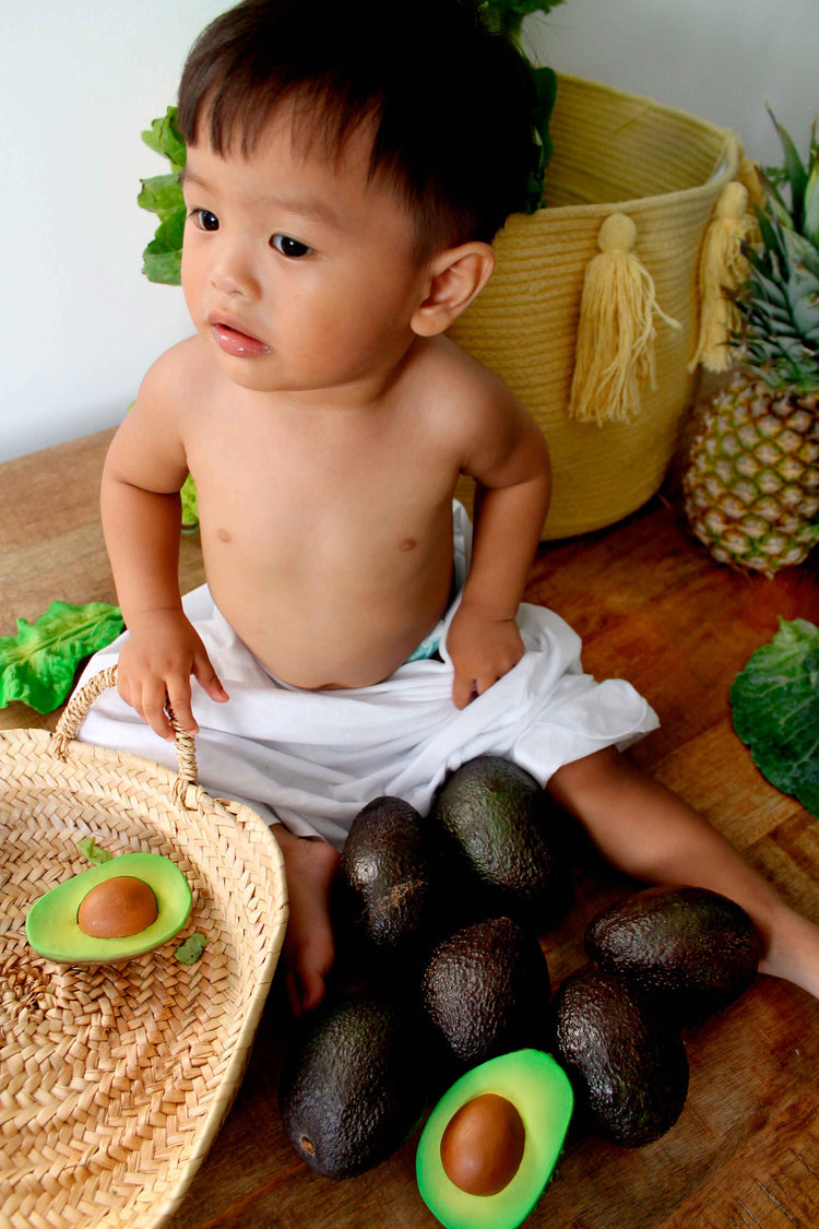 OLI&CAROL. Baby teether Arnold the avocado