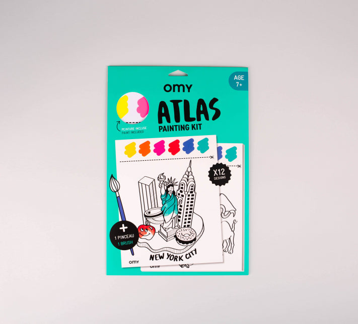 OMY. Painting kit - Atlas
