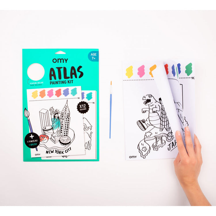 OMY. Painting kit - Atlas