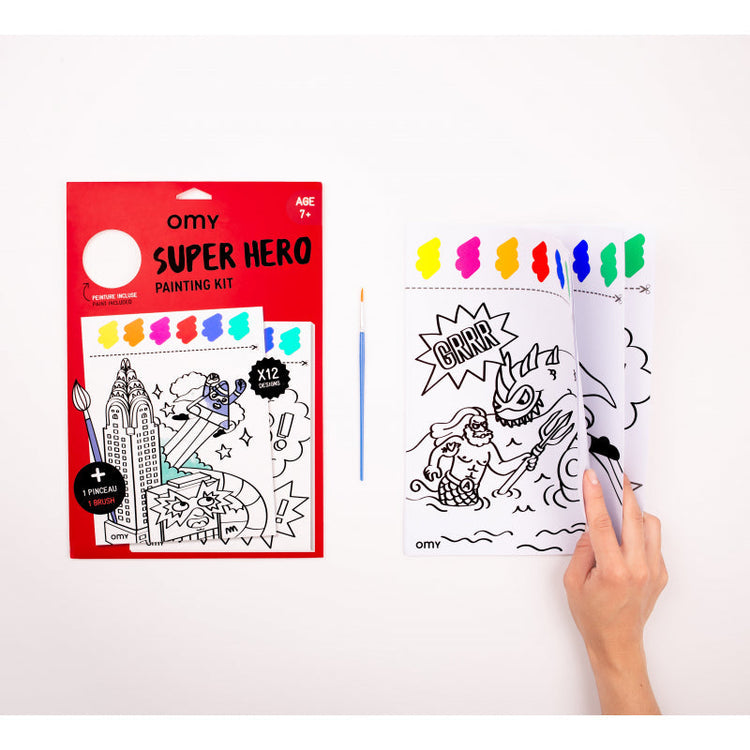 OMY. Painting kit - Super Hero