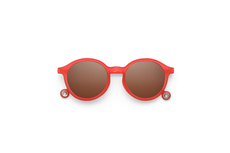 OLIVIO & CO. Adult oval sunglasses - Green House Begonia Red