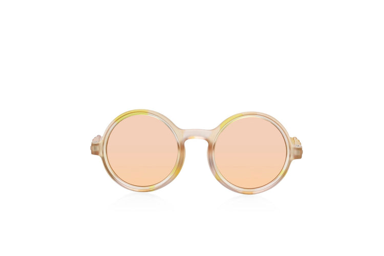 OLIVIO & CO. Junior round sunglasses - Terracotta Terra Collage