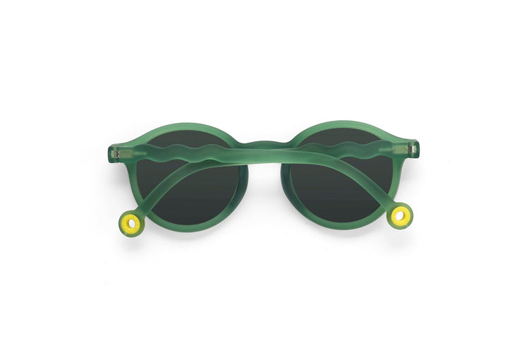 OLIVIO & CO. Junior oval sunglasses - Terracotta Olive Green