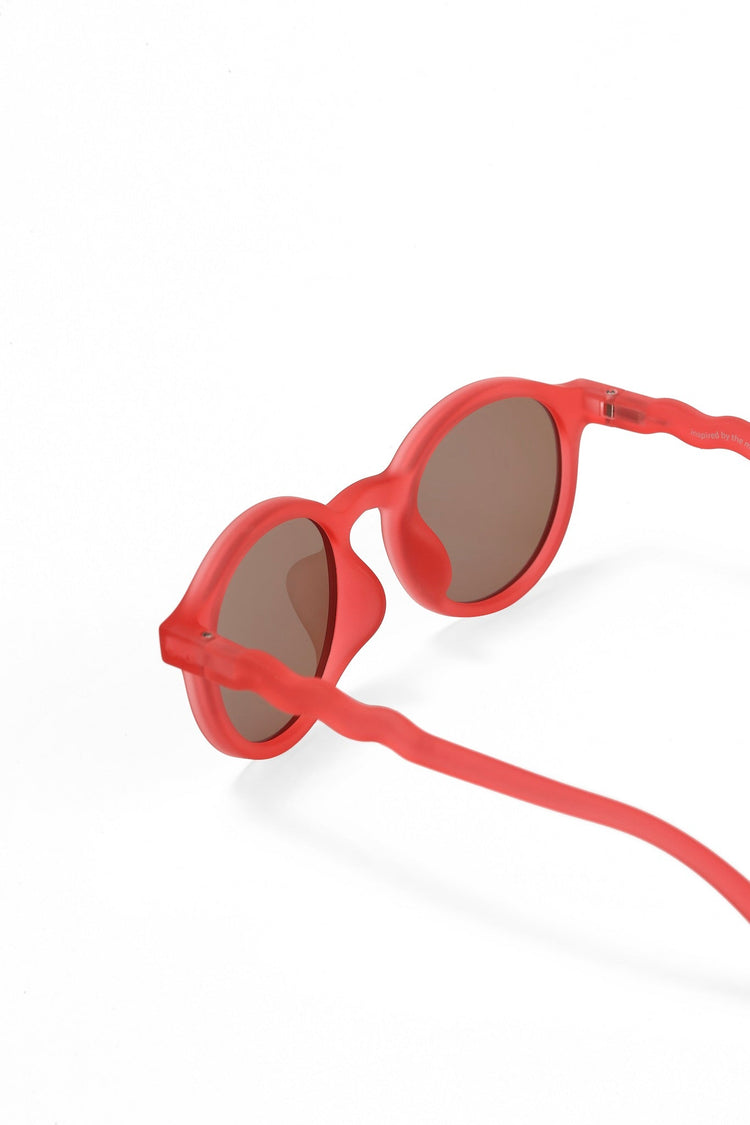 OLIVIO & CO. Παιδικά γυαλιά ηλίου οβάλ - Green House Begonia Red