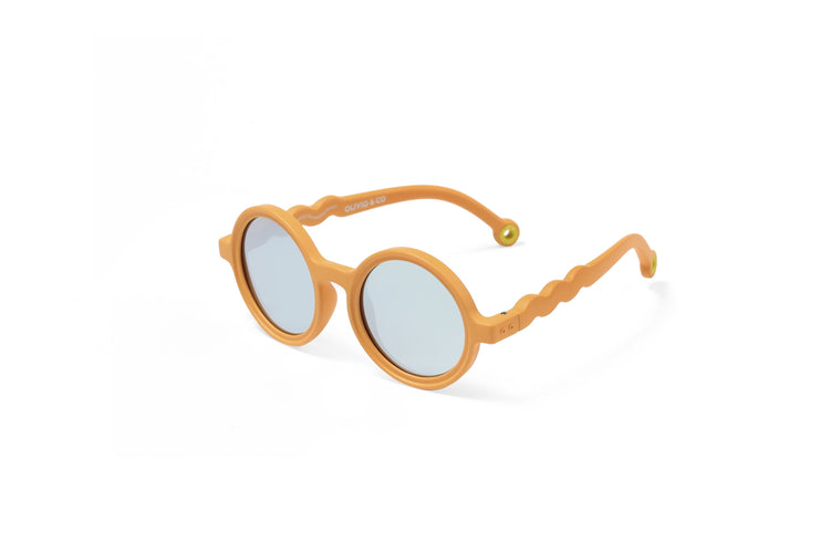 OLIVIO & CO. Kids round sunglasses - Deep Sea Starfish Orange