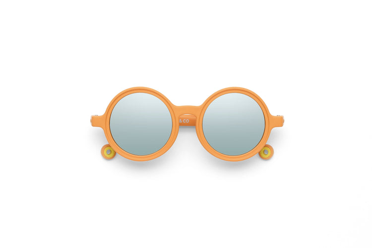 OLIVIO & CO. Βρεφικά γυαλιά ηλίου στρογγυλά - Deep Sea Starfish Orange