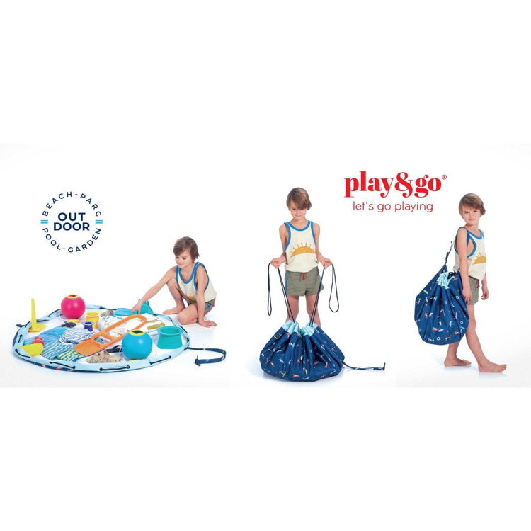 PLAY&GO. 2 in 1 storage bag and playmat. Outdoor Surf
