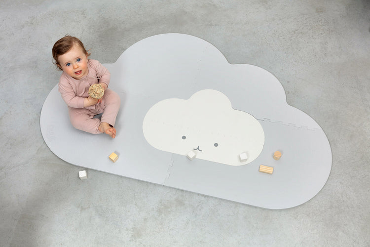 Quut. Playmat Cloud Small - Pearl grey
