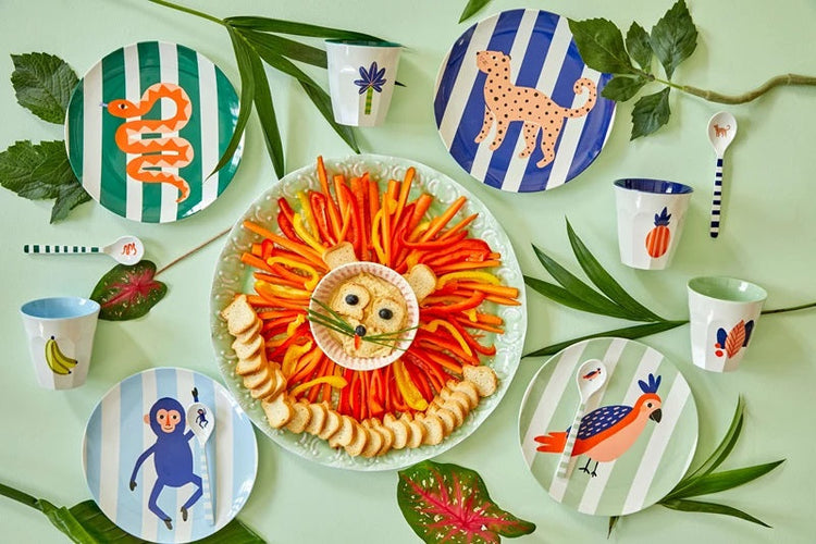 Melamine kids dinner set - Jungle