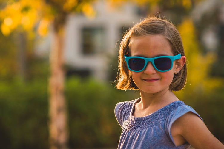 REAL SHADES. Surf sunglasses for Toddlers Steel Blue