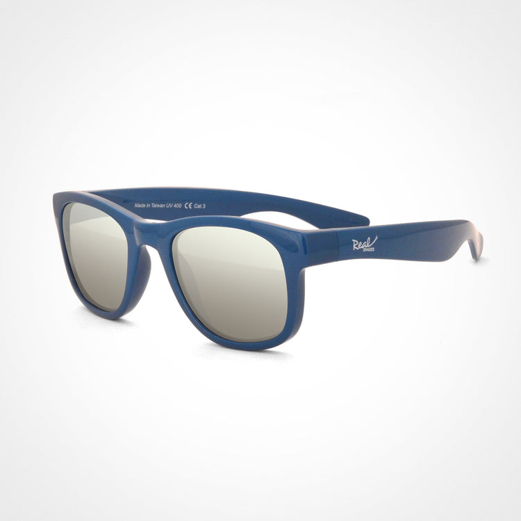 REAL SHADES. Surf sunglasses for Youth Strong Blue