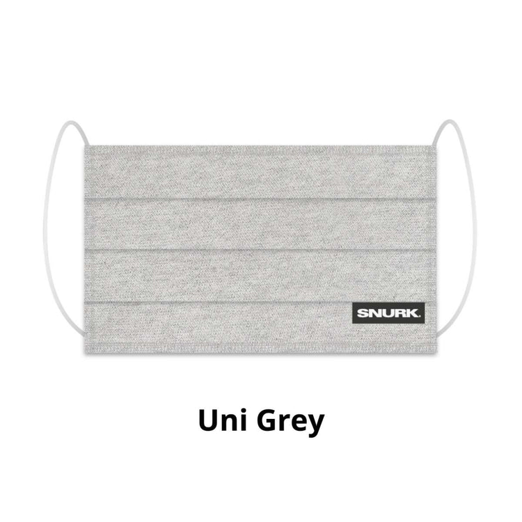 SNURK. Face mask Uni Grey
