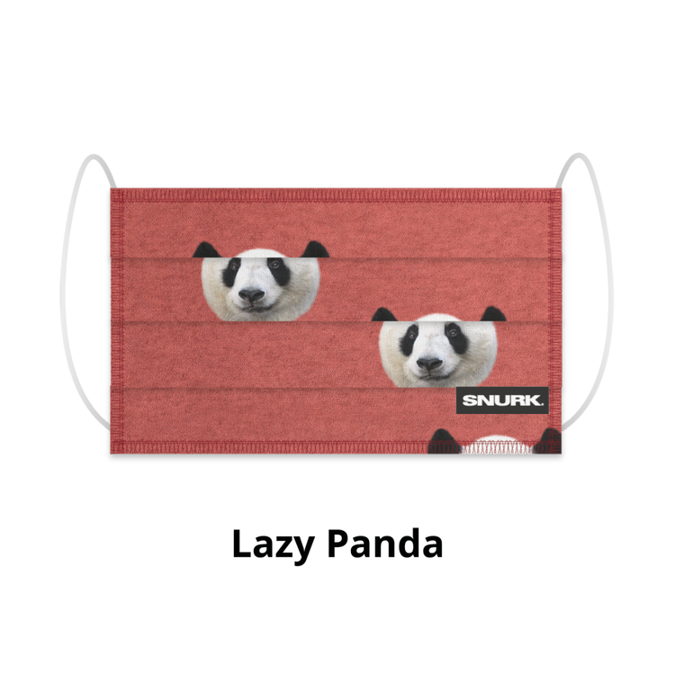 SNURK. Face mask Lazy Panda