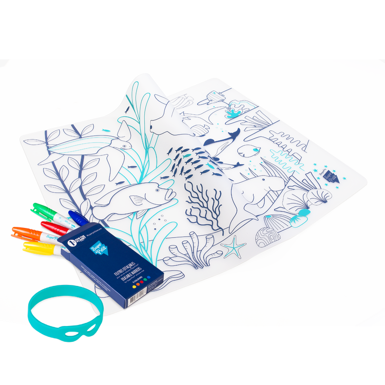 SUPER PETIT. Colouring placemat Great Barrier Reef