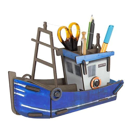 WERKHAUS. Pencil box Fishboat